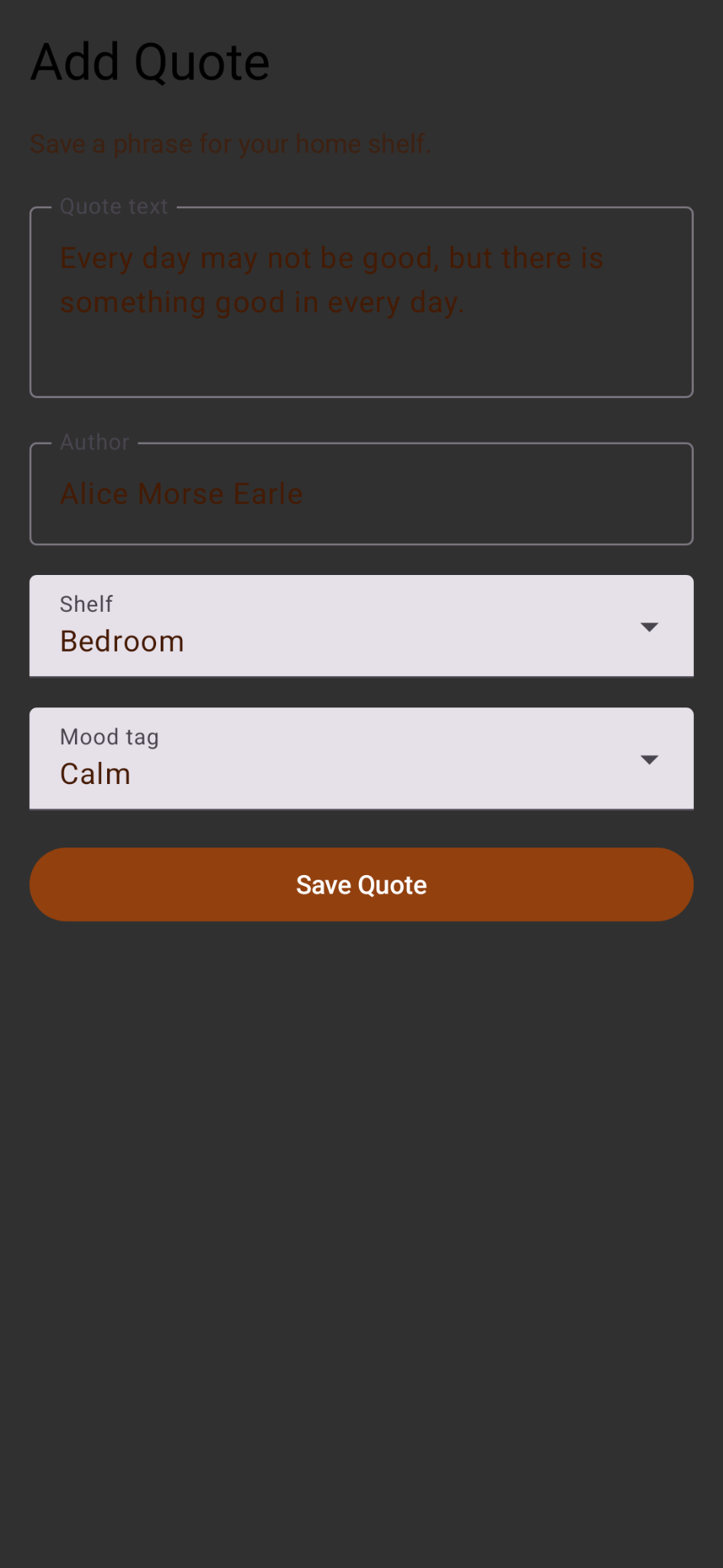Add quote
